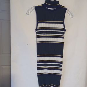 Turtle neck  Sweater Dress, Size Small.